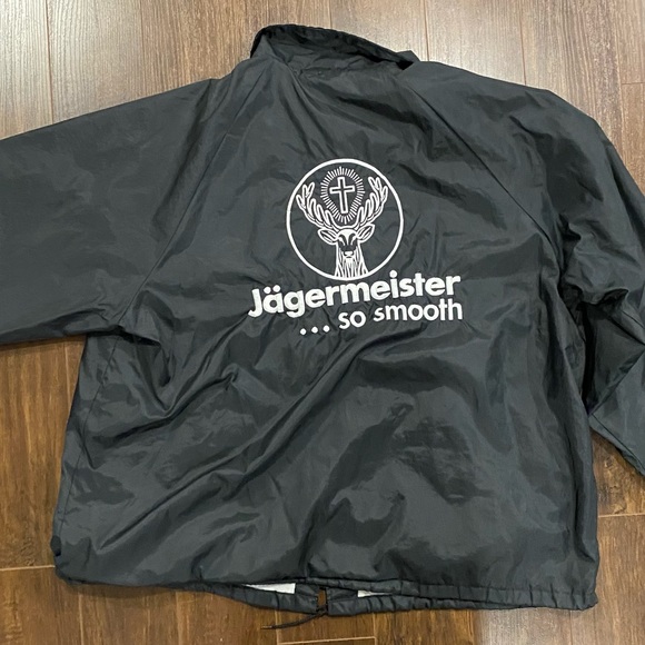 embroidered jäegermeister coach jacket - Picture 2 of 3